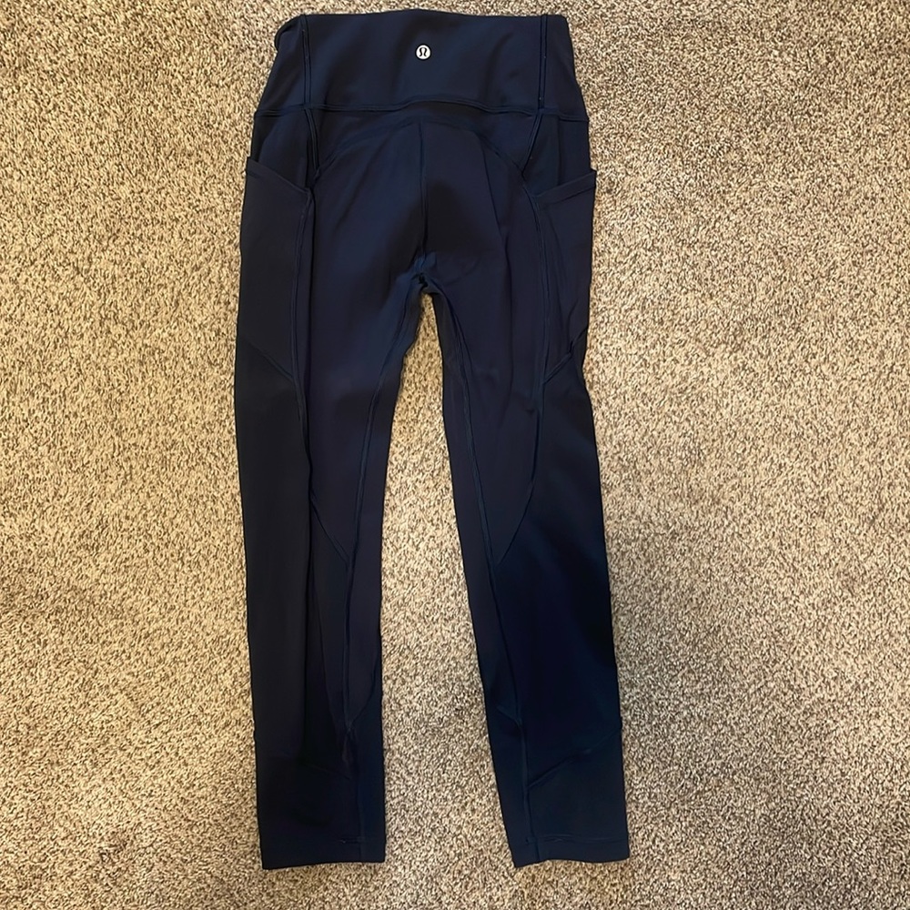 Navy Lululemon leggings